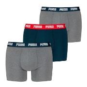 Puma Kalsonger 3P Men Everyday Boxer Grå/Blå bomull X-Large Herr