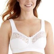 Swegmark BH True Beauty Fairtrade Soft Bra Vit bomull B 75 Dam