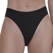 Sloggi Trosor 3P GO Casual High Leg Brief Svart bomull Medium Dam