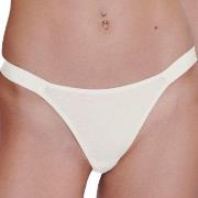 Sloggi Trosor 3P GO Casual Tiny Tanga Vit bomull X-Large Dam