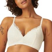 NATURANA BH Padded Non Wired Bra Vit polyamid B 75 Dam