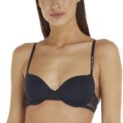 Tommy Hilfiger BH Lace Trim Balconette Bra Marin A 75 Dam