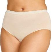 Damella Trosor Classic Cotton Midi Brief Puder bomull X-Large Dam