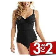 Damella Liza Swimsuit Svart E 38 Dam