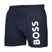 BOSS Badbyxor Swimshorts Octopus Blå polyamid Medium Herr