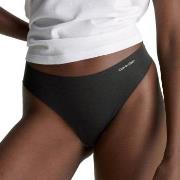 Calvin Klein Trosor Invisibles Cotton Thong Svart Medium Dam