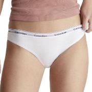 Calvin Klein Trosor 3P Low Rise Bikini Briefs Vit bomull Medium Dam