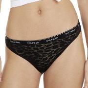 Calvin Klein Trosor 3P Modern Lace Bikini Svart polyamid X-Small Dam