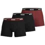 BOSS Kalsonger 3P Power BoxerBr Svart/Röd bomull Medium Herr