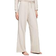 Tommy Hilfiger Established Wide Leg Pants Creme X-Small Dam