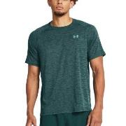 Under Armour Tech Textured SS Shirt Grön polyester Large Herr