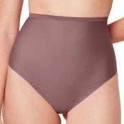 Triumph Trosor Shape Smart Highwaist Thong Rosa/Brun Medium Dam