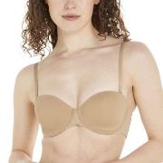 Calvin Klein BH Strapless Lined Bra Beige C 70 Dam