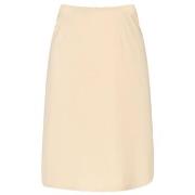 Missya Seamless Slip Skirt Beige S/M Dam