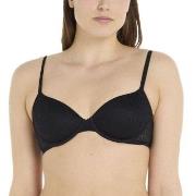 Calvin Klein BH Sheer Marquisette Demi T-shirt Bra Svart polyamid A 80...