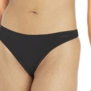 Calvin Klein Trosor Sheer Marquisette Thong Svart X-Small Dam