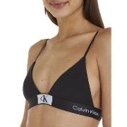 Calvin Klein BH CK96 Triangle Bra Svart bomull Large Dam