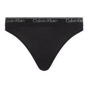 Calvin Klein Trosor Modern Seamless Thong Svart XX-Large Dam