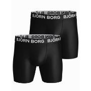 Björn Borg Kalsonger 2P Performance Boxer 1572 Svart polyester X-Large...