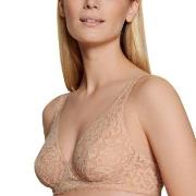 Calida BH Natural Comfort Lace Soft Bra Beige polyamid B 85 Dam