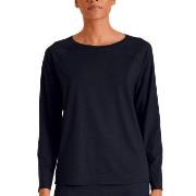 Calida DSW Balancing Long Sleeve Shirt Mörkblå modal XX-Small Dam