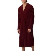 Schiesser Terry Bathrobe Röd Large Herr