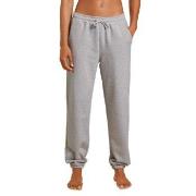 Calida Calida Circular Lounge Pants With Cuffs Gråmelerad bomull XX-Sm...