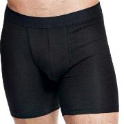 Bread and Boxers Brief Boxer Long Leg Kalsonger 3P Svart ekologisk bom...