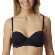 Schiesser BH Bandeau Bra Svart B 80 Dam