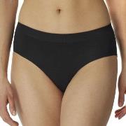 Schiesser Trosor Seamless Panty Svart polyamid X-Large Dam