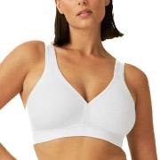 NATURANA BH Athleisure Soft Bra Vit bomull D 95 Dam