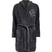 CR7 Cristiano Ronaldo Cotton Bathrobe Grå bomull Large Herr