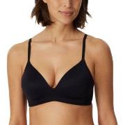 Schiesser BH Invisible Soft Bra With Underwired Bra Svart A 70 Dam