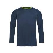 Stedman Active 140 Long Sleeve Marin polyester Large Herr