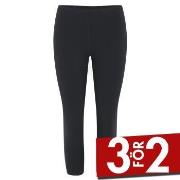 Decoy Capri Leggings Svart ekologisk bomull Small Dam