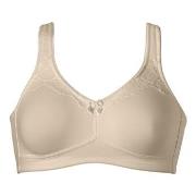 NATURANA BH Molded Cotton Soft Bra Beige bomull B 100 Dam