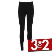 Decoy Stretchy Leggings Svart viskos X-Large Dam