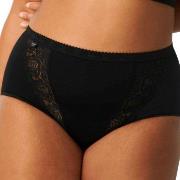 Sloggi Trosor 2P Chic Maxi Briefs Svart bomull 46 Dam