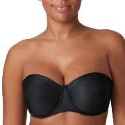 PrimaDonna BH Satin Non Padded Strapless Bra Svart C 90 Dam