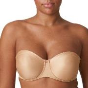 PrimaDonna BH Satin Non Padded Strapless Bra Beige C 85 Dam