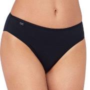 Sloggi Trosor 3P 24 7 Cotton Tai Briefs Svart bomull 40 Dam