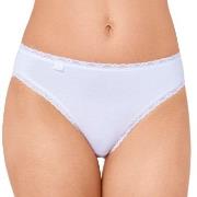 Sloggi Trosor 3P 24 7 Cotton Lace Tai Briefs Vit bomull 40 Dam