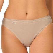 Sloggi Trosor 2P Basic Plus Tai Briefs Beige bomull 42 Dam