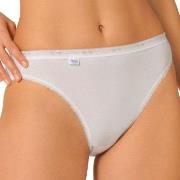 Sloggi Trosor 2P Basic Plus Tai Briefs Vit bomull 46 Dam