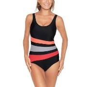 Wiki Swimsuit Bianca Classic Svart/Rosa 50 Dam