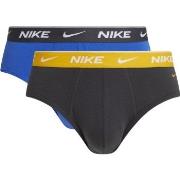 Nike Kalsonger 6P Everyday Cotton Stretch Brief Grå/Gul bomull Medium ...