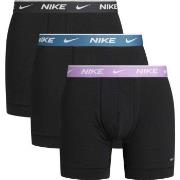 Nike Kalsonger 9P Everyday Essentials Cotton Stretch Boxer D1 Svart/Ro...