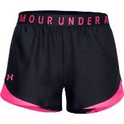 Under Armour 3P Play Up Shorts 3.0 Svart/Rosa polyester Medium Dam