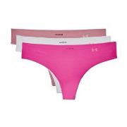 Under Armour Trosor 6P Pure Stretch Thong Rosa/Vit Large Dam