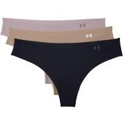 Under Armour Trosor 6P Pure Stretch Thong Svart m Beige Large Dam